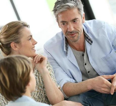 Parents having a talk with teenage boy; Shutterstock ID 267540992; PO: living 8/1
