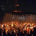 Kanye West's performs on his Saint Pablo tour at TD Garden. Josh Reynolds for The Boston Globe (Arts, johnstonma) 
