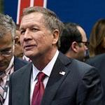 Donald Trump isn?t getting much backing from supporters of Ohio?s governor, John Kasich (left).