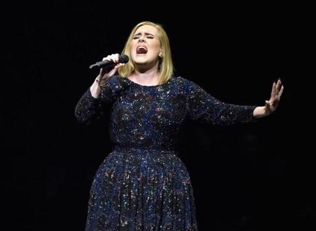 Do not go to Quincy hoping to see a free Adele show.
