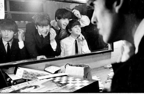 The Beatles in Coventry, England, in November 1963, from Ron Howard?s ?Eight Days a Week  ? The Touring Years.?
