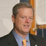 Governor Charlie Baker (above, in New Bedford earlier this month) convened a multi-day conference of the Republican Governors Association in the Back Bay. 