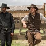 Denzel Washington and Chris Pratt in the remake of ?The Magnificant Seven.? 