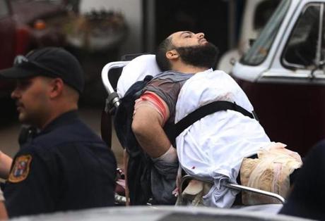 Ahmad Khan Rahami was taken into custody after a gunfight with police Monday in Linden, N.J.
