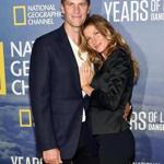 Tom Brady and Gisele Bundchen, pictured Wednesday at the American Museum of Natural History in New York.