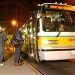 The MBTA eliminated late-night rail and bus service earlier this year. 