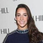 Aly Raisman, pictured in New York earlier this month. 