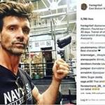 Frank Grillo at Peter Welch's Gym.