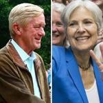 Bill Weld and Jill Stein on the campaign trail. 