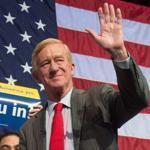 Libertarian vice presidential candidate William F. Weld said Tuesday he plans to focus exclusively on blasting Donald Trump over the next five weeks. 