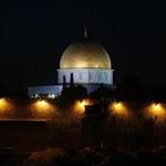 A general view taken on October 13, 2016, shows the Dome of Rock at the Al-Aqsa Mosque compound, a UNESCO heritage site, in the Old City of Jerusalem. Israeli Prime Minister Benjamin Netanyahu criticized two draft resolutions on the 