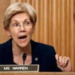 U.S. Senator Elizabeth Warren (D-MA) questions Wells Fargo CEO John Stumpf (not pictured) during his testimony before a Senate Banking Committee hearing on the firm's sales practices on Capitol Hill in Washington, U.S., September 20, 2016. REUTERS/Gary Cameron