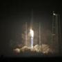 The Orbital ATK Antares rocket lifts off from the the NASA Wallops Island flight facility in Wallops Island, Va., Monday, Oct. 17, 2016. The rocket is carrying supplies to the International Space Station. (AP Photo/Steve Helber)