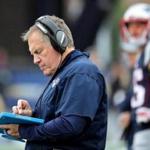 Patriots coach Bill Belichick used a tablet on the sideline during an Oct. 2 game against the Bills. ?There just isn?t enough consistency in the performance of the tablets,? he said.