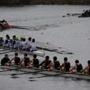 Eight-man crews competed in the Head of the Charles Regatta Saturday afternoon.