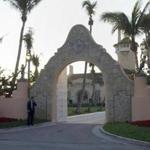 The entrance of Mar-a-Lago in West Palm Beach, Fla., as seen in January 2005. 