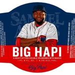 A mock-up of a bottle for the new ?Big Hapi? limited release beer. 