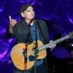 08/03/16: Boston, MA: James Taylor is pictured as he performs at Fenway Park. (Globe Staff Photo/Jim Davis) section:living topic: 05taylor