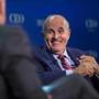 Rudy Giuliani during the Wall Street Journal?s CEO Council in Washington on Monday.