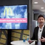 McDonald's CEO Steve Easterbrook spoke during a press conference in New York on Thursday.
