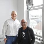Starry Inc. chief executive Chet Kanojia (right) and Chief Technology Officer Joe Lipowski. 