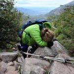 Stacey Kozel has hiked more than two-thirds of the Appalachian Trail, a grueling quest, and she?s trekking solo with a major disadvantage: She cannot walk on her own.