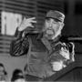 (FILES) This file photo taken on December 30, 1988 shows Cuban president Fidel Castro delivering a speech during the inauguration of work at a hospital in Havana. Cuban revolutionary icon Fidel Castro died late on November 25, 2016 in Havana, his brother announced on national television. / AFP PHOTO / RAFAEL PEREZRAFAEL PEREZ/AFP/Getty Images