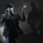 Jay Z performs in Cleveland earlier this month. 