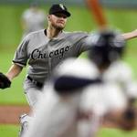 Chicago White Sox starting pitcher Chris Sale delivers in the first inning of a baseball game against the Houston Astros, Saturday, July 2, 2016, in Houston. (AP Photo/Eric Christian Smith)