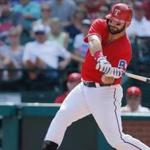 Mitch Moreland is a career .254 hitter with 110 home runs over parts of seven seasons.