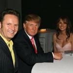 LOS ANGELES, CA - JUNE 05: (L-R) Producer Mark Burnett, entrepreneur Donald Trump and wife Melania Trump attend the after party for the Season Five Finale of 