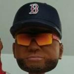 The new David Ortiz bobblehead, which replaces an earlier version that was considered racially offensive by some.