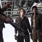 Felicity Jones and Diego Luna in ?Rogue One: A Star Wars Story.?