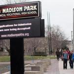 Madison Park Technical Vocational High School in Roxbury. 