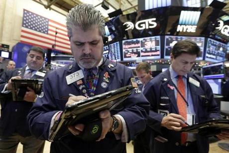 The Dow Jones industrial average has jumped more than 8 percent since Nov. 8, driven largely by financial companies, and for the first time is within reach of the 20,000 mark.

