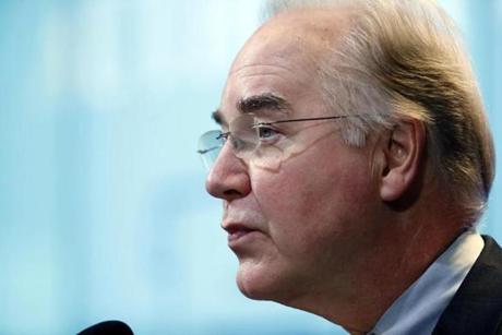 Republican congressman Tom Price will be nominated as health and human services secretary.  
