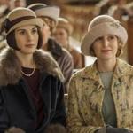 Michelle Dockery as Mary and Laura Carmichael as Edith in ?Downton Abbey.?