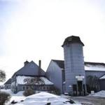 The Susan Colgate Cleveland Library, a repurposed barn and silo, at Colby-Sawyer College in New London, N.H.