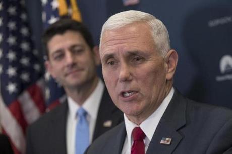 Vice president-elect Mike Pence, who spent a dozen years in Congress before becoming Indiana?s governor, is visiting frequently with lawmakers and promising close coordination after Trump?s inauguration Friday. 
