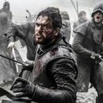 Kit Harington in a typically bloody scene from ?Game of Thrones.?