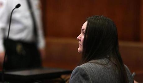 Rachelle Bond appeared in Suffolk Superior Court for pre-trial motions last week. 
