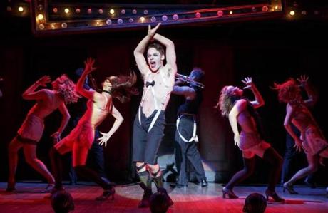 Randy Harrison in the national tour of ?Cabaret,? which is en route to the Opera House.
