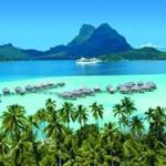 21anticruise - A visit to Bora Bora during a Paul Gauguin cruise to French Polynesia. (Minoru Masujima)