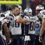 Patriots quarterback Tom Brady was vocal in the huddle after Julian Edelman?s acrobatic fourth-quarter catch.