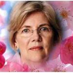 Boston MA 2/14/17 A copy photo of a Photoshopped image of Elizabeth Warren's Go Fund Me page that her supporters created called, 