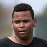 Fort Myers, FL - 2/13/2017 - (FOR FUTURE STORY BY ALEX SPIER) Boston Red Sox Rafael Devers. Red Sox Spring Training. Day One. Pitchers and catchers report for spring training at Jet Blue Park in Fort Myers, FL. - (Barry Chin/Globe Staff), Section: Sports, Reporter: Peter Abraham, Topic: 14Res Sox, LOID: 8.3.1623409229.