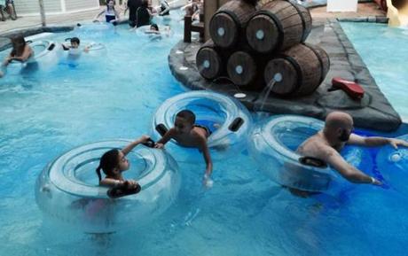 Some options for activities on the Cape in the winter include the Cape Codder Resort?s water park.
