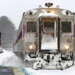 While the MBTA saw a marked improvement in performance during this month?s storms as compared with 2015, some commuter rail trains still saw delays. 