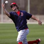 Andrew Benintendi is determined to become a great left fielder.