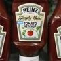 FILE- In this March 2, 2011, file photo, Heinz ketchup bottles are displayed on the shelf of a market on in Barre, Vt. U.S. food giant Kraft Heinz Co. says its offer to buy Europe?s Unilever was rejected, but that it is still pursuing the deal. The maker of Oscar Mayer meats, Jell-O pudding and Velveeta cheese said there?s no certainty that it will make another offer for Unilever, which owns brands including Hellmann?s, Lipton and Knorr. (AP Photo/Toby Talbot, File)